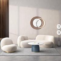 W098 # Canapé combiné moderne haut de gamme de style européen avec structure en bois et rembourrage en mousse pour hôtels, écoles, centres commerciaux et réceptions.