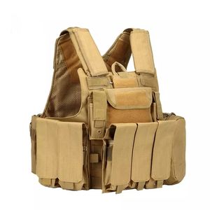 Gilet Tattico all'Ingrosso per Paintball in Nylon Oxford 600D Economico Gilet Tattico <span class=keywords><strong>Molle</strong></span> per Esterni - Product Image 1