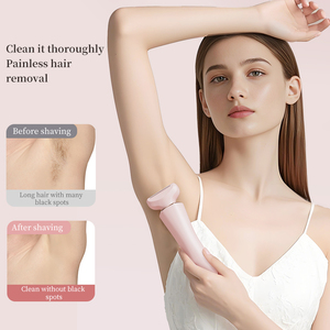 Rasoir électrique rechargeable de haute qualité pour femmes, rasoir facial pour femmes, tondeuse à sourcils, épilateur - Product Image 4