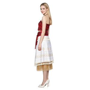 Disfraces de Cosplay de Maui y <span class=keywords><strong>Moana</strong></span> para Familias, Conjuntos Temáticos Polinesios para Adultos y Niños, para Halloween, Carnaval y Juegos de Rol - Product Image 3