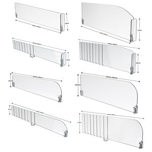 Divisores de exhibición al por menor de estante de plástico - Product Image 6