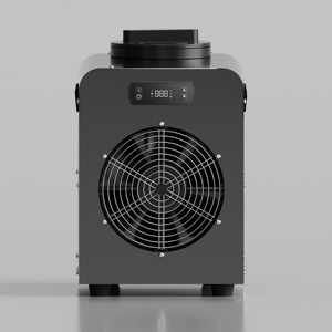 Refroidisseur d'eau pour bain de glace Ambohr Black Mini Lite 0.3HP, refroidisseur de bain froid compact étanche IPX4, refroidissement compact et économe en énergie - Product Image 2