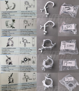 Móc treo giàn đèn sân khấu chuyên nghiệp, kẹp gấp chịu lực cao - Product Image 5