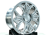 Jantes forgées personnalisables Hadison 19 20 21 22 pouces, design Chrome Hearts, style Mercedes