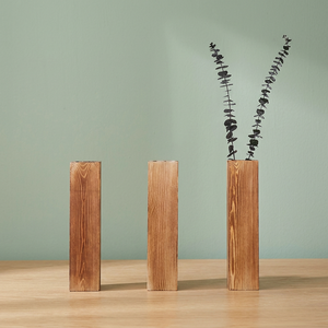 Macetas Decorativas de Pared Modernas Art Deco Hechas a Mano, Ecológicas, de Madera, para Interiores, Macetas Colgantes, Porta Plantas Decorativos de Mesa - Product Image 3