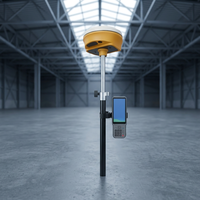 Récepteur GNSS RTK Hi V300 avec radio UHF, IMU inclinable, kit de levé RTK complet (constellation complète) / ensemble base et rover RTK, certifié IP68