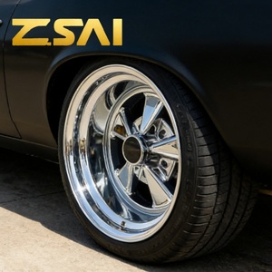 Jantes forgées durables et éco-carbone 5x114.3, concaves profondes, cinq branches, personnalisées 17-26 pouces pour Muscle Cars, berlines de luxe, SUV - Product Image 3