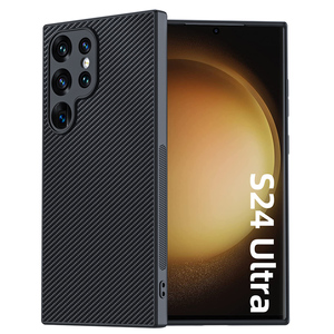 Couverture de téléphone antichoc en fibre de carbone souple pour Samsung <span class=keywords><strong>Galaxy</strong></span> S24 Plus 23 Ultra 5g - Product Image 1
