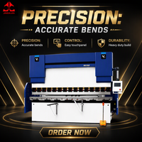 Machine de pliage de barres de torsion entièrement automatique CNC WC67K 160T/3200mm pour le traitement de l'aluminium destiné aux équipements marins et de distribution