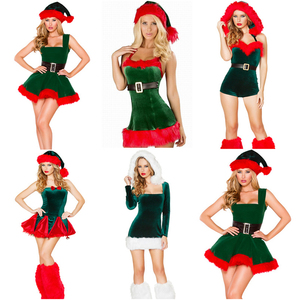 Combinaison de lutin vert pour les fêtes de Noël et du <span class=keywords><strong>Nouvel</strong></span> <span class=keywords><strong>An</strong></span>, déguisement pour spectacle de scène, pour spectacles de scène - Product Image 5