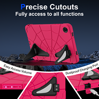 Étui antichoc pour enfants avec motif anime pour Samsung Tab A11 Plus A9 Plus 11 avec support pliable, bandoulière, coque de protection robuste OEM ODM