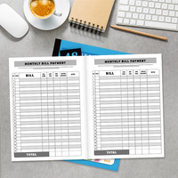 Organizador de Registro Financiero de 48 Meses, Libro de Gestión de Pagos, Cuaderno de Seguimiento de Facturas, Excelente para Controlar Gastos