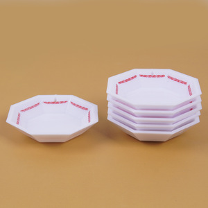 <b>Plastic</b> mini octagonal dish DIY craft empty bowl container accessories mini <b>kitchen</b> pretend <b>play</b> toy - Product Image 2
