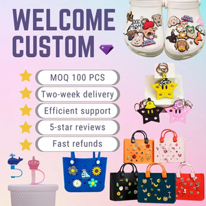 Nuevas llegadas al por mayor: Dijes de PVC personalizados para zuecos, 2.5-3.5cm, diseño 2D/3D, empaque a granel, diseño de personaje naranja, unisex - Product Image 6