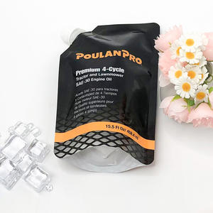 Bolsa de soporte brillante resistente a la corrosión de 15,5 oz, bolsa de sellado térmico para aceite de motor, líquido químico, Material de PE duradero - Product Image 4