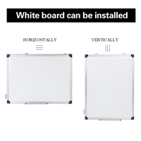 Vente en gros cadre en aluminium taille personnalisée tableau blanc effaçable à sec magnétique école bureau maternelle marqueur d'huile tableau noir suspendu