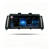BMW X3 F25 X4 F26 NBT/CIC Navegación Android 14 de 8.8 Pulgadas, 8+128 GB, CarPlay Inalámbrico, Android Auto, DSP, 1920x720, Antideslumbrante, 4G LTE