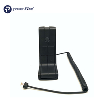 Microphone de bureau filaire à électret haute sensibilité avec double fonction PTT pour radios bidirectionnelles et agents de dispatchage