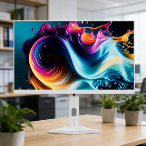 Moniteurs incurvés sans bordure OEM ODM 23,8 pouces/27 pouces 75Hz/100Hz/165Hz/180Hz/240Hz Écran 1K/2K pour les performances de jeu et l'e-sport - Product Image 1