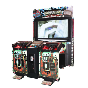 Juego que funciona con monedas Juegos de disparos con pistola Pantalla de 55 pulgadas Razing Storm Video Arcade Game Machine - Product Image 2