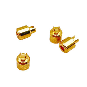 Connecteur à ressort à griffes pour carte PCB, broche en cuivre plaqué or, à travers trou, pour soudure de carte de circuit imprimé - Product Image 1