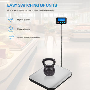 Heavy Duty Portable Industrial 200kg Escala postal Acero inoxidable Envío electrónico Plataforma de pesaje Fabricantes OEM - Product Image 4