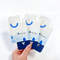 Boîte d'emballage pliable en carton avec plateau en plastique, modèles de conception personnalisés gratuits, durable, quatre couleurs, pour flacon vide de 3 ml