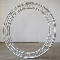 Arco Curvo Personalizado de Aluminio, Estructura Circular Segmentada para Escenarios, Eventos, Iluminación de Exhibiciones