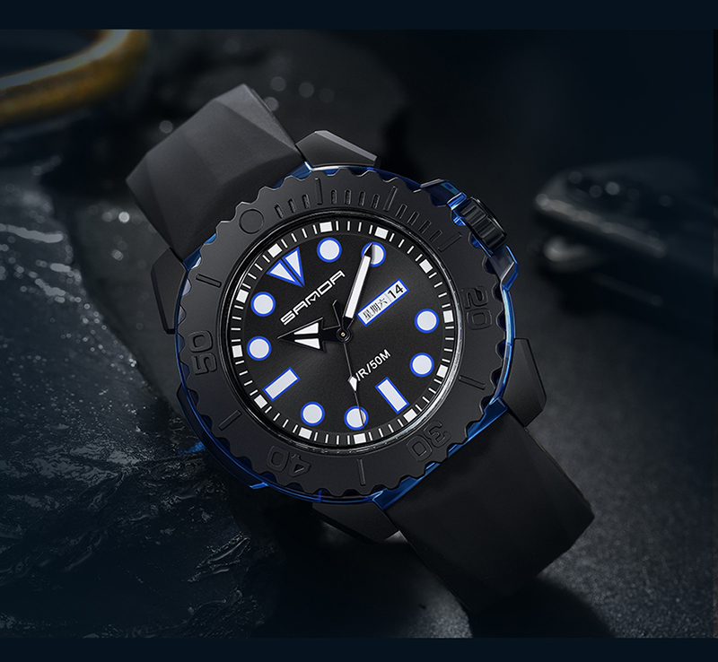 Лидер продаж 3118, модные мужские светящиеся цифровые часы SANDA с календарем, повседневные спортивные электронные часы, водонепроницаемые