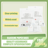 Sacs en papier verre biodégradables personnalisés Sacs d'emballage en papier de vêtement pour T-shirt vêtements