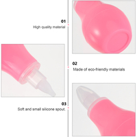 Pompe à aspiration nasale en Silicone pour bébé, nettoyeur de Mucus pour nouveau-né, sûre et Non toxique, anti-rétro,