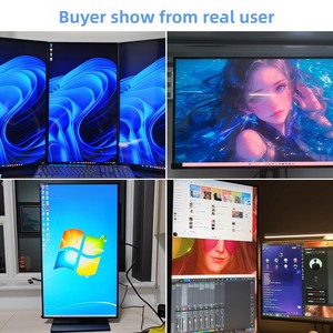 จอภาพแนวตั้งขนาด 27 นิ้ว รุ่นใหม่ WLED IPS5 4K HDR สำหรับเดสก์ท็อป/แล็ปท็อป  ขอบเขตสี SRGB 100% เวลาตอบสนอง 1ms มุมมองการมองเห็น 178 องศา - Product Image 5