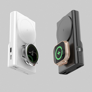 Độc Đáo 3-Trong-1 Từ Ngân Hàng Điện Sạc Không Dây Cho Apple Xem Hoặc Samsung Đồng Hồ Với Điện Thoại Đứng - Product Image 1