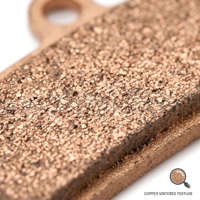 Plaquettes de frein en cuivre fritté, jeu de plaquettes de frein avant et arrière pour Sur-Ron Light Bee X LBX Segway X160 X260 Talaria Sting, moto électrique tout-terrain