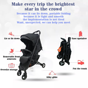 JXB S600 Portable Fold Baby Pushchair Lightweight Travel Stroller <strong>Toddler</strong> <strong>Buggy</strong> for <strong>Toddler</strong> Outdoor Walking - Product Image 5