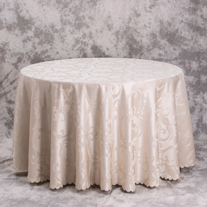 <span class=keywords><strong>Damask</strong></span> Jacquard Khăn trải bàn bảng Bìa tuyệt vời cho tiệc bên bữa ăn tối nhà hàng đám cưới Bóng vải bảng bìa cho nhà bếp - Product Image 3