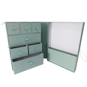 高級ビクトリアセヴレットクリスチャンジュエリーアドベントカレンダーボックスUVアドバンテージホイルとスポンジライナー美容メイクターゲット - Product Image 5