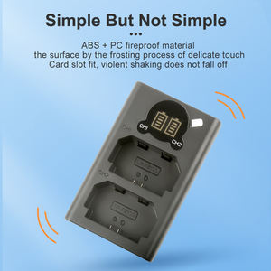 <span class=keywords><strong>Batterie</strong></span> portable NP-FZ100 avec écran LCD intelligent et chargeur USB double rechargeable pour appareils photo numériques <span class=keywords><strong>Sony</strong></span> A9 A7R <span class=keywords><strong>III</strong></span> <span class=keywords><strong>A7</strong></span> <span class=keywords><strong>III</strong></span> - Product Image 4