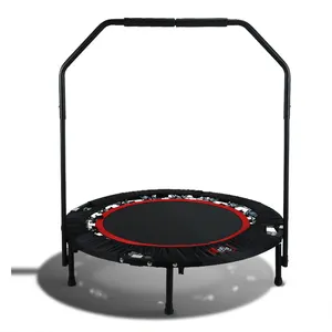 indoor fitness rectangle safety net round mini folding kids jumping trampoline