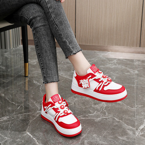 Nouvelles Chaussures Décontractées Sportives en Cuir Respirant pour Femmes 2026 – Modèle Étudiant Tendance - Product Image 5