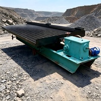Table vibrante Wilfley haute efficacité de type humide pour la concentration des minerais et le traitement du minerai d'or rocheux