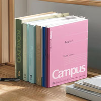 Carnet personnalisé A5 B5 pour le bureau, les réunions d'affaires, l'école, l'apprentissage des étudiants, journal, couverture en kraft, reliure collée, impression en gros