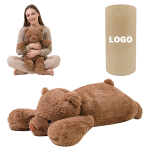 Jouet sensoriel lesté au Design Animal, Animal en <span class=keywords><strong>peluche</strong></span> créatif, OEM, 4lb, Animal lesté, ours paresseux, jouet d'anxiété - Product Image 1