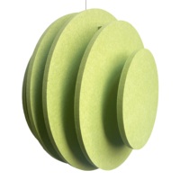 Panneaux acoustiques en polyester 3D écologiques Kingkus, rehaussent l'acoustique et le style des intérieurs modernes