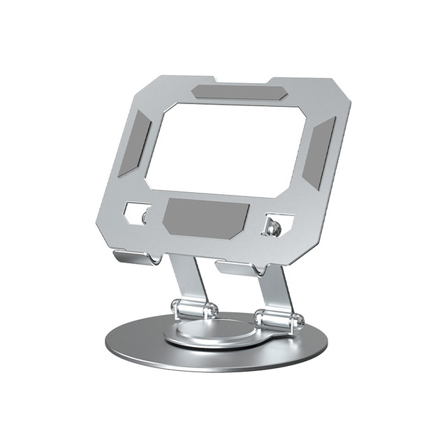 Metal & Silicone Tablet Stand for iPad Pro 12.9/11 Air 10.9 Universal 720 Degree Rotation & Adjustable Height