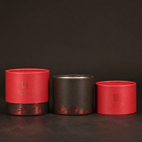 Pot de crème de luxe en papier Kraft, boîtes artisanales, contenant pour les cosmétiques, 1 pièce