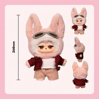 Vente en gros de jouets en peluche lapins musicaux intelligents AI à personnage de dessin animé mignon, interactifs et parlants, en boîte mystère de collection, pour cadeau d'enfants