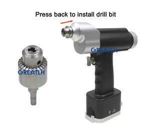 สว่านเจาะกระดูกแบบสองท่อ GreatLH <span class=keywords><strong>Orthopaedic</strong></span> สำหรับเครื่องมือผ่าตัด - Product Image 4