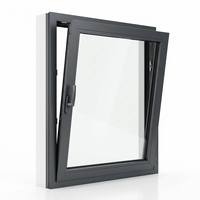 Ventana Interior Invertida de Aluminio con Diseño Profesional, Aislamiento Térmico, Impermeabilidad y Hermeticidad