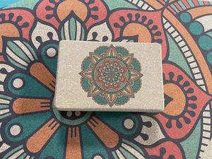 Hot Sales <b>Cork</b> Yoga <b>Block</b> Private Label Custom Logo Carving Gym Fitness Non Toxic Model CYB-200105 CN SHG - Product Image 4